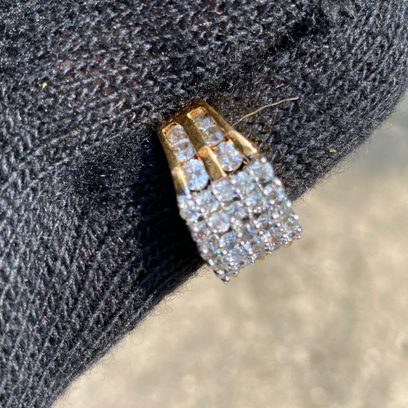 Vintage Gold & Diamond Men’s Ring - Picture 3 of 4